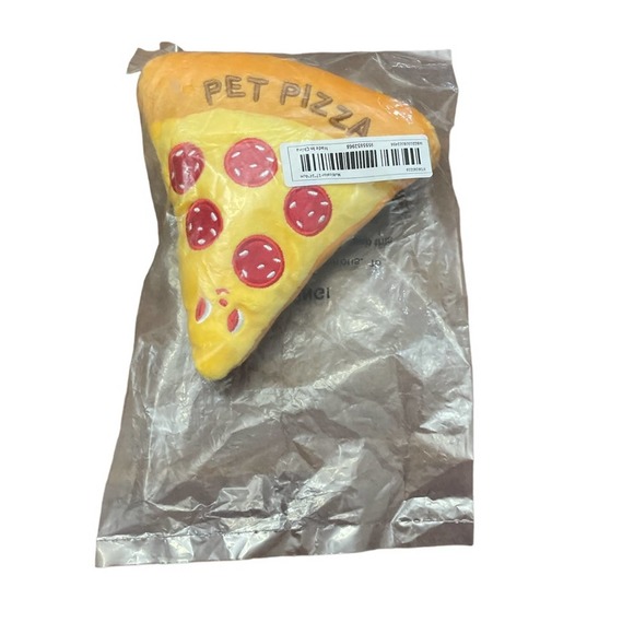 🌟HP🌟Pet Pizza Slice  Soft Squeak toy - Picture 6 of 7